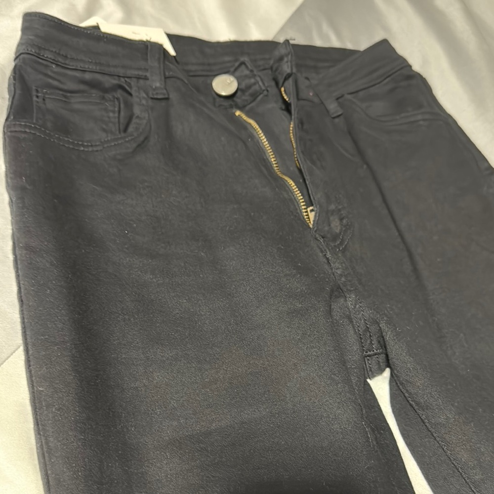 Love Black Flare Wide Leg Jeans